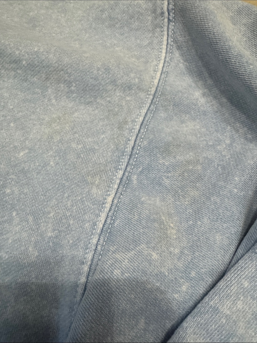 American Eagle Outfitters Light Blue 'EAST COAST' Crewneck Sweatshirt - Picture 3 of 7